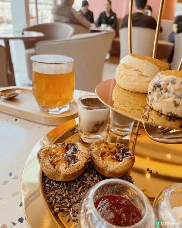 今日去左奧海城試食龍島Afternoon Tea set！🫖...