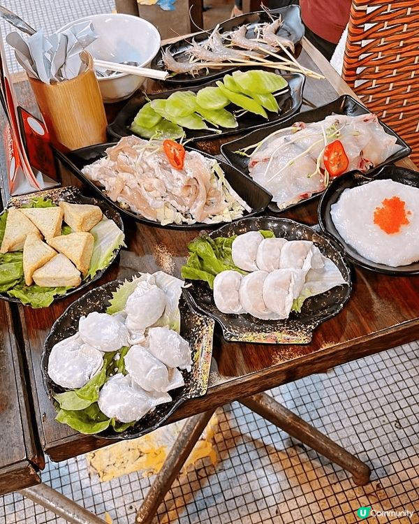 ，$988 （4-6人）套餐好抵👏🏻，有肥牛、豚肉、蝦、鵝腸...