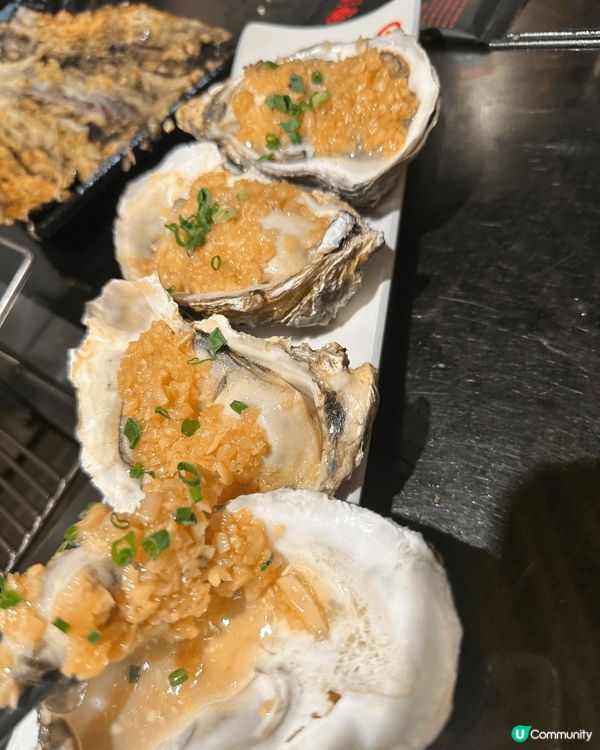 嘆羊腿😋  配生蠔