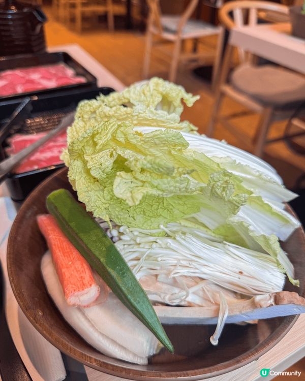 想食涮涮鍋放題，但又不想吃太多肉，那定量的放題套餐就適合了。