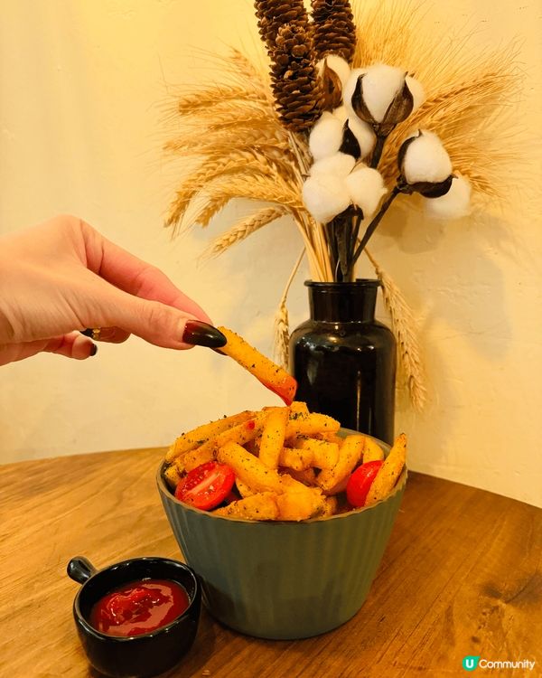 蒜油花椒蜆肉意大利麵