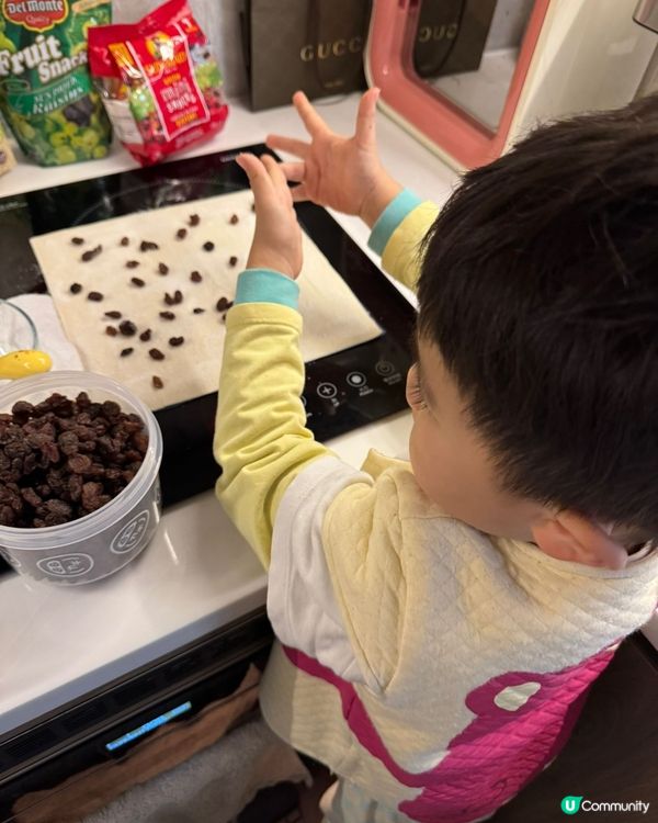 🧧新年送上 #心想事成 提子乾蝴蝶酥 ❤️