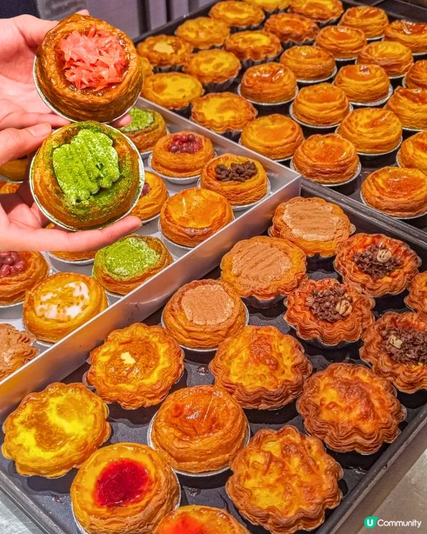 親身試味！深圳新開蛋撻專門店😋逾20款口味/低至¥2/個‼️附優惠套餐