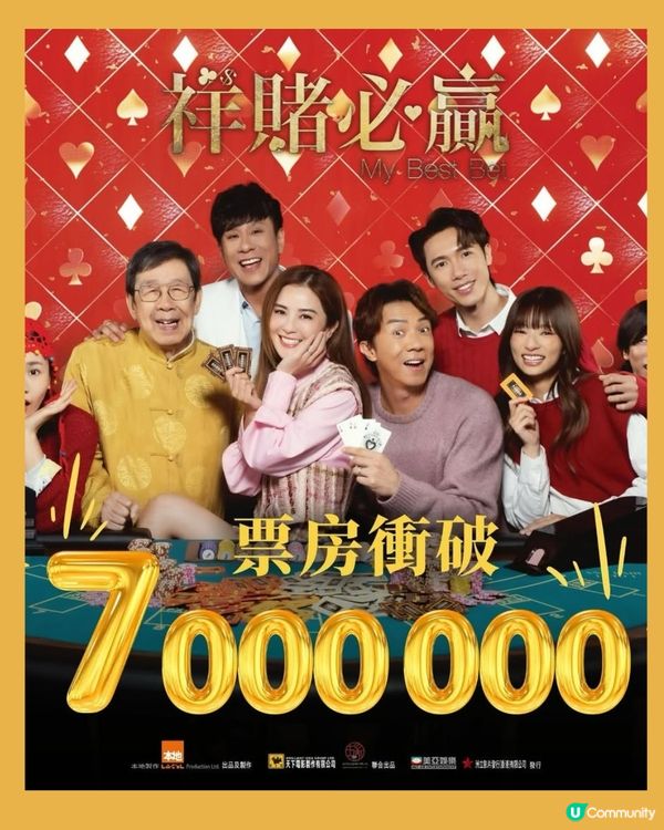 2025賀歲片票房大跌！無一部突破千萬！《臨時決鬥》票房700萬稱冠