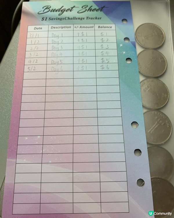 Money Saving Challenge