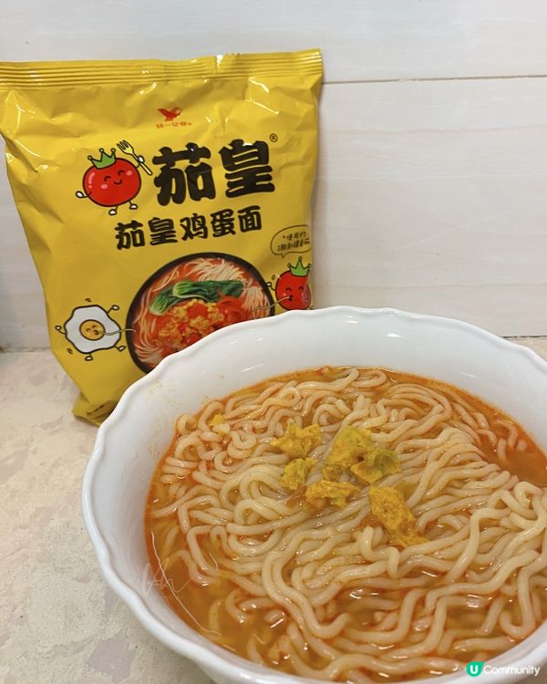 統一｜蕃茄牛肉麵/蕃茄雞蛋麵