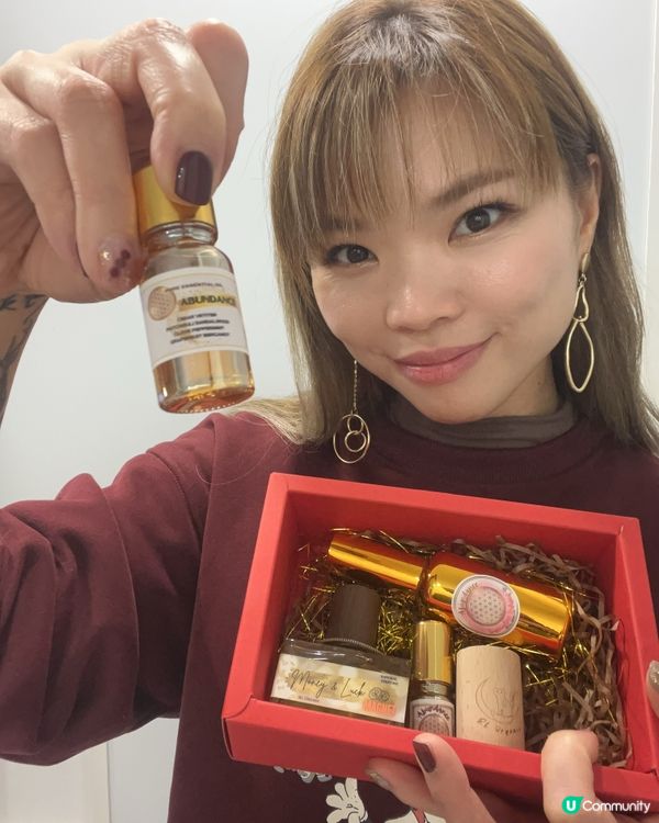 蛇年吸金水晶香油套裝