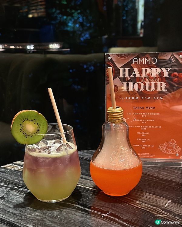 AMMO 全新限定Happy Hour Menu🥂