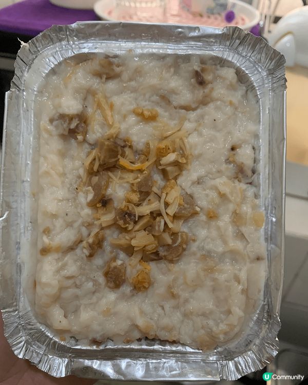 朋友自製蘿蔔糕，好足料好好味，啖啖燕窩甜品，食完仲可以留返個...