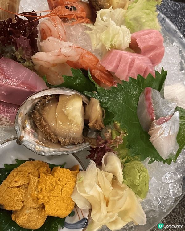 這是古今二的「赤伊左目」，肉質鮮甜爽口，配搭著特製的柚子醋酸...