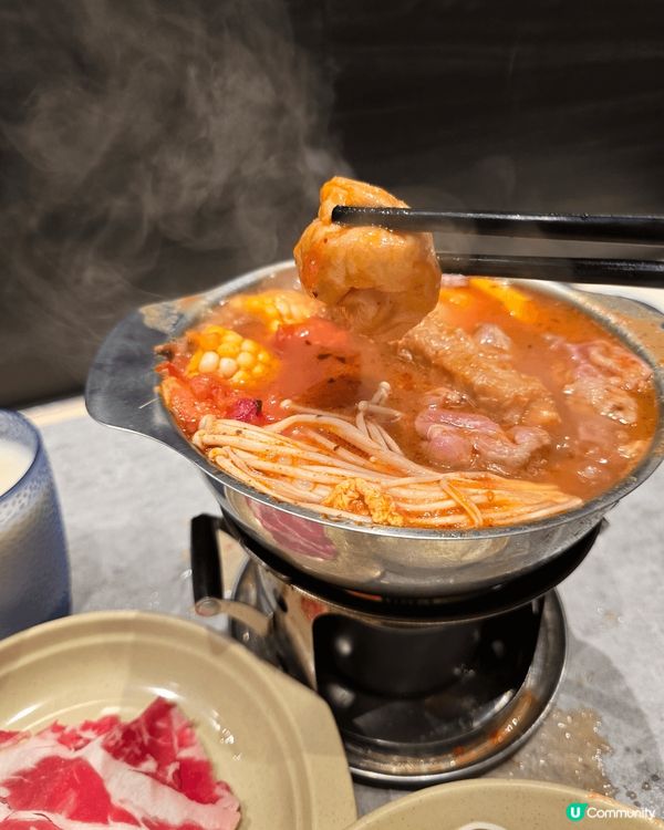 一人牛乳火鍋套餐 