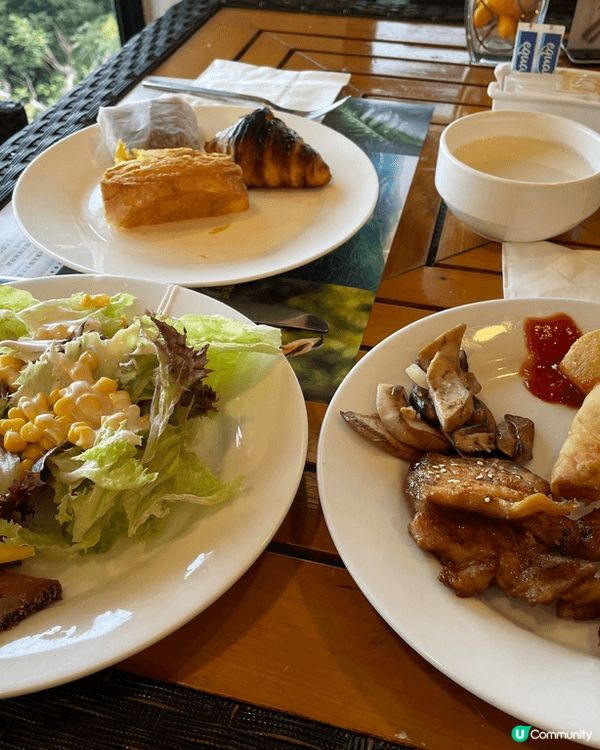 觀瀾湖度假酒店自助早餐，估唔到咁多款式，有中西式都有，適合任...