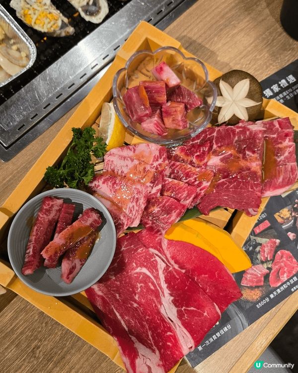 生日慶祝梗係要食好野🤭 呢間除左燒肉，仲可以打邊爐，雙倍滋味...