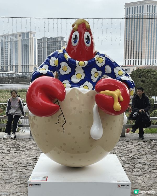 新春澳門遊點少得食大利來記豬扒包，葡撻仲有譚家魚翅，仲可以沿...