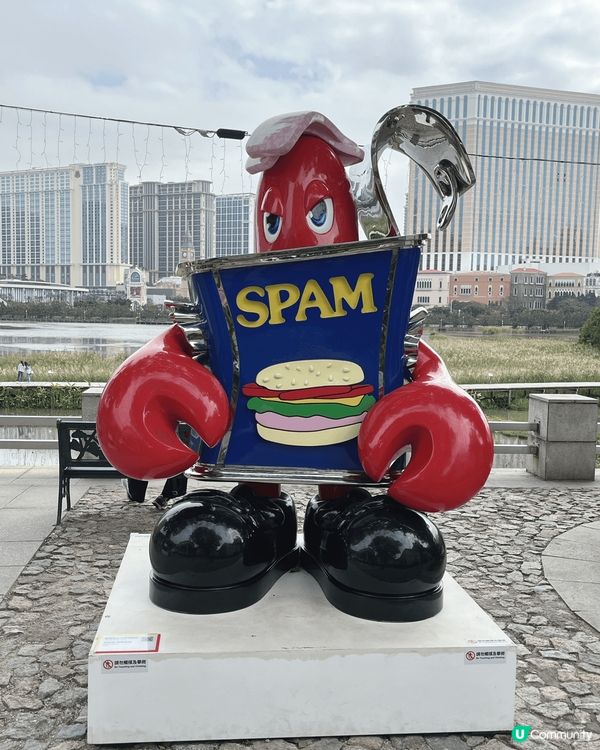 新春澳門遊點少得食大利來記豬扒包，葡撻仲有譚家魚翅，仲可以沿...