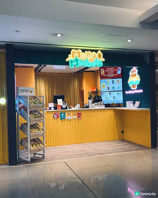 ## 金鐘廊新開芒果甜品店🥭  即叫即製新鮮芒果奶昔