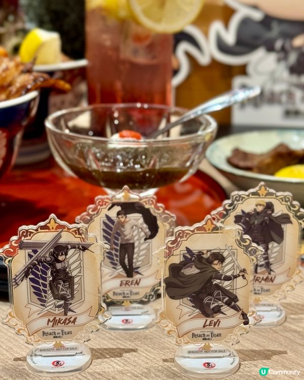 炙宴聯乘進擊の巨人 限定必試主題美食‼️