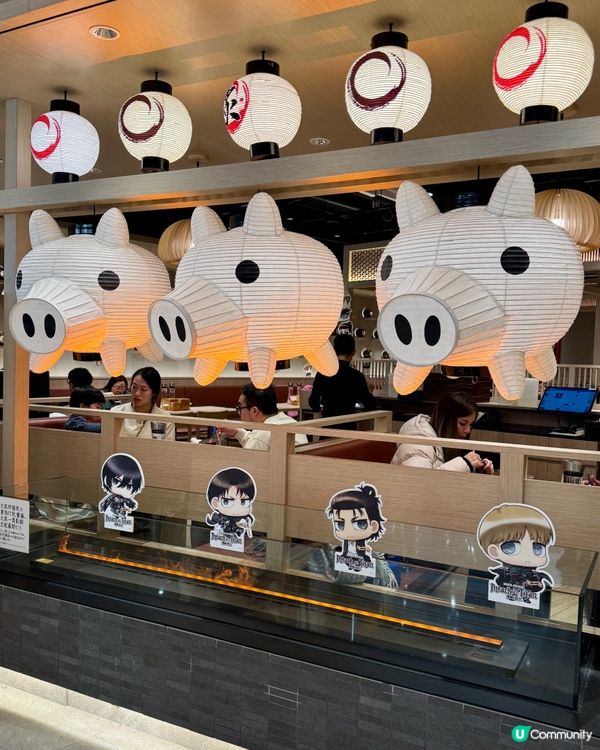 炙宴聯乘進擊の巨人 限定必試主題美食‼️