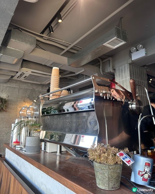 大圍兩層高工業風cafe☕️