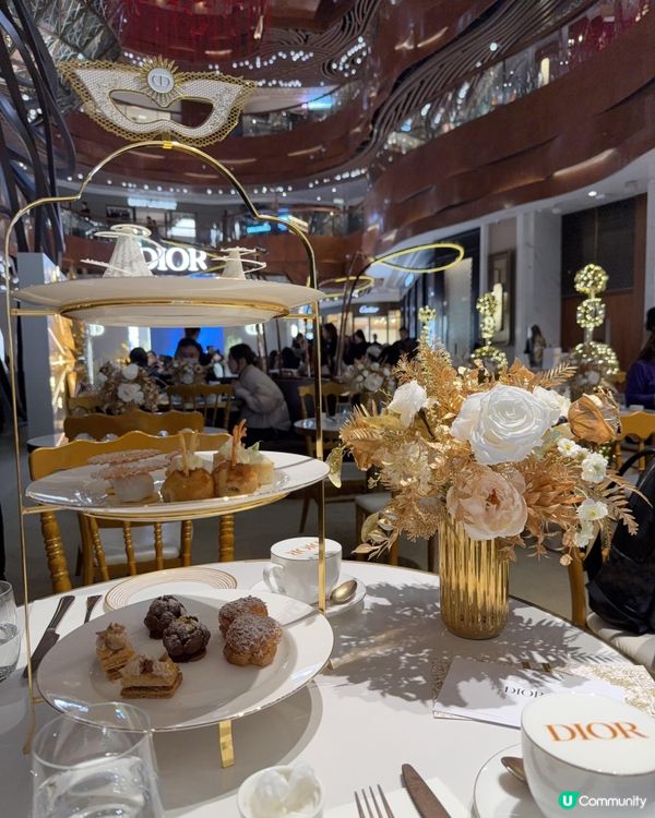 K11 Musea 華麗Dior 主題下午茶