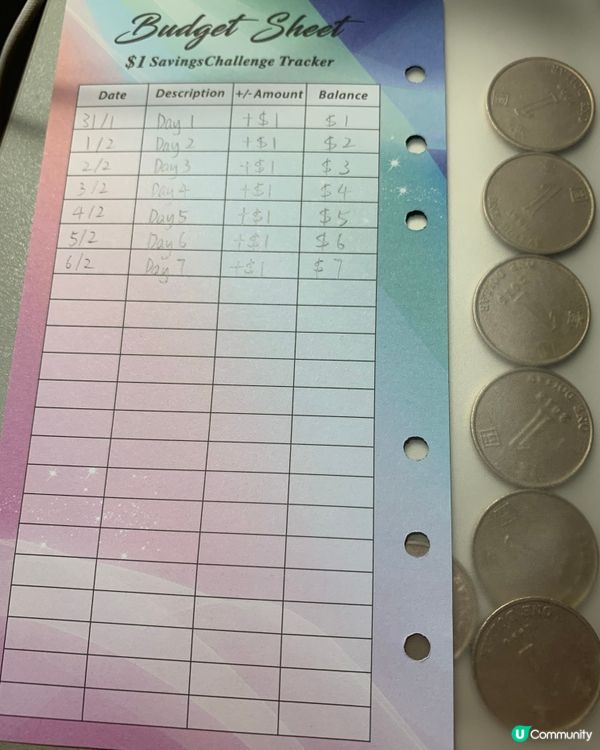 [Money Saving Challenge]