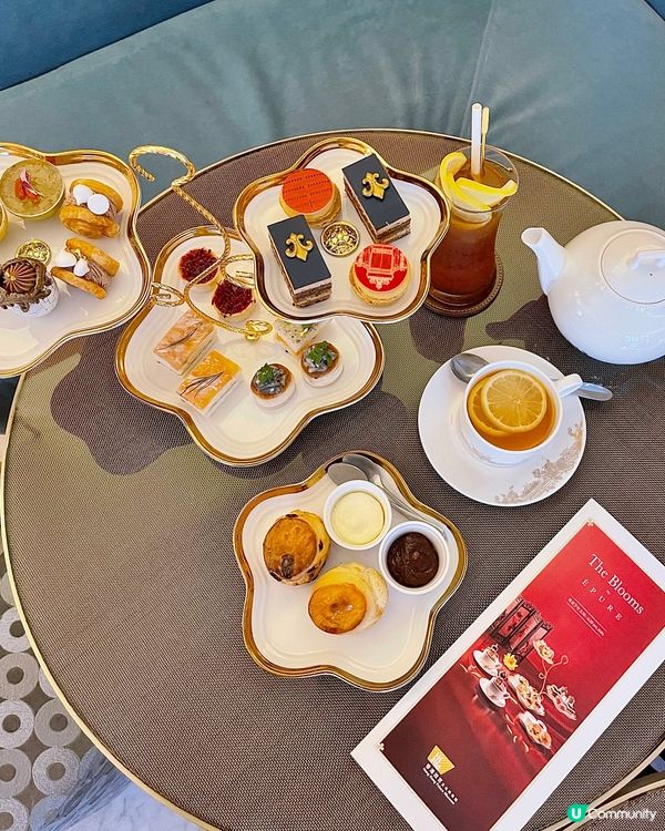 尖沙咀米芝蓮一星餐廳🌟花園中的打卡下午茶🌸