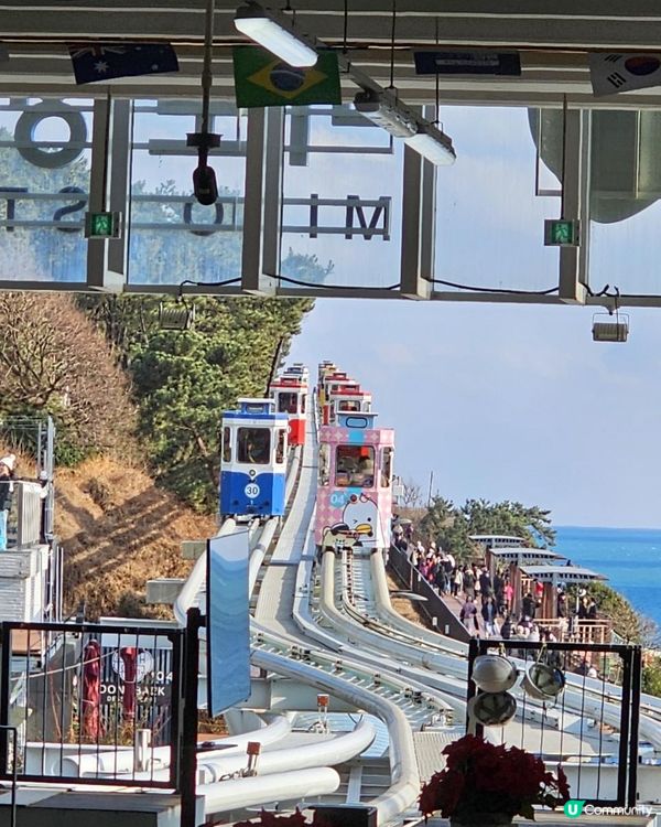 🤍絕美海景🎡釜山｜海雲台・天空膠囊列車