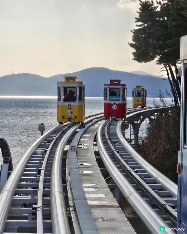 🤍絕美海景🎡釜山｜海雲台・天空膠囊列車