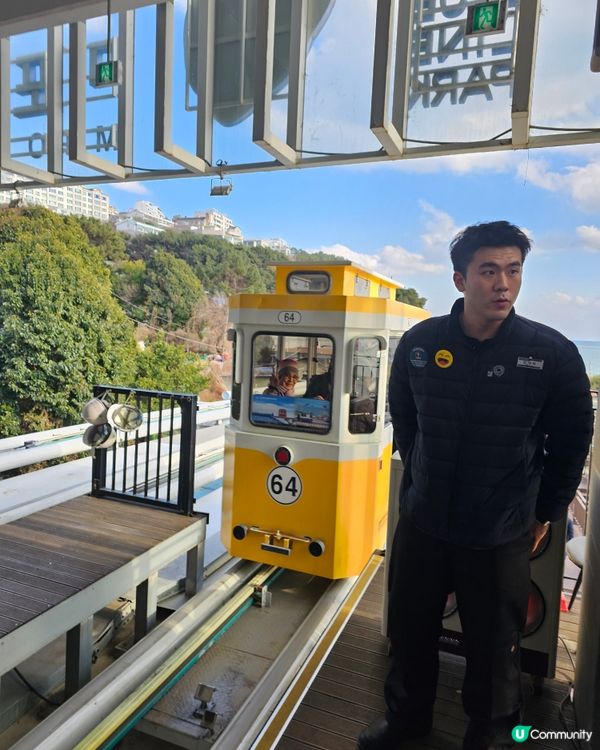 🤍絕美海景🎡釜山｜海雲台・天空膠囊列車