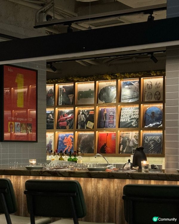 銅鑼灣黑膠音樂餐廳🎧🎶 