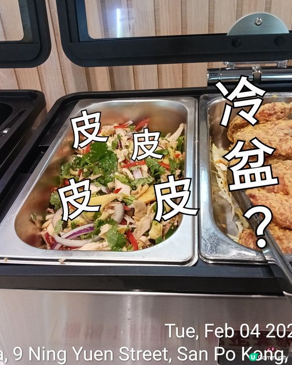 勁過九大簋的十餸飯自助餐