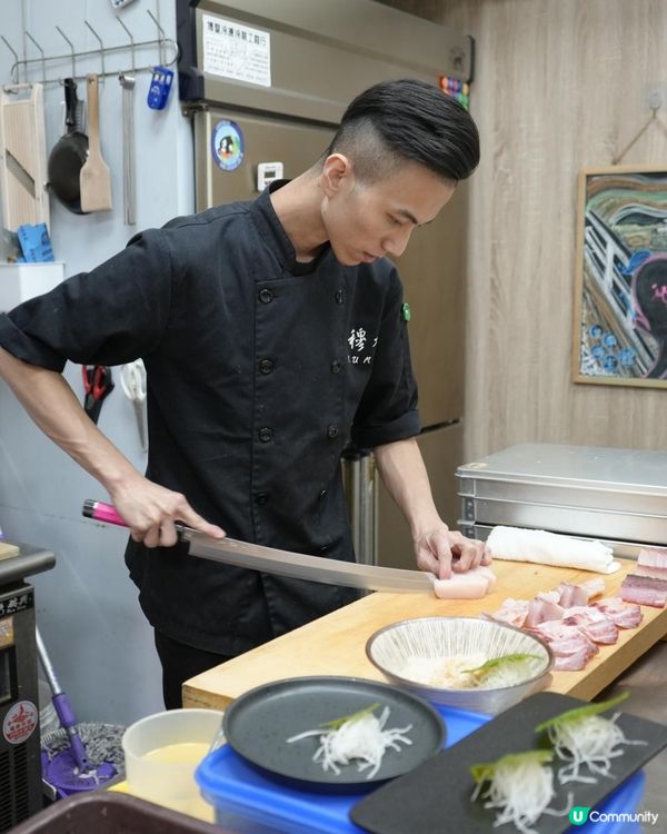 老闆帥到被6星好評的日料店？？