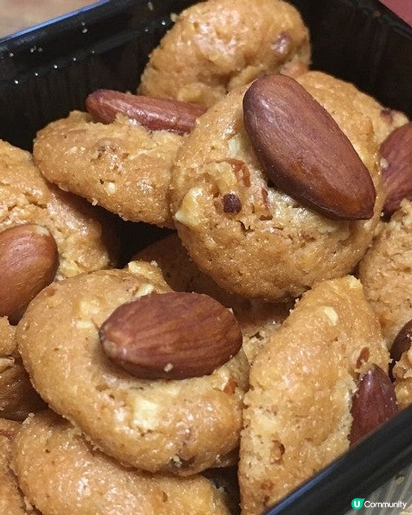 🍪醇香烤果仁曲奇，香脆可口😋