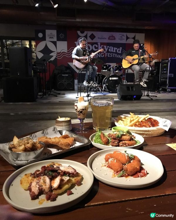 鬧市中難得的春日派對狂歡夜