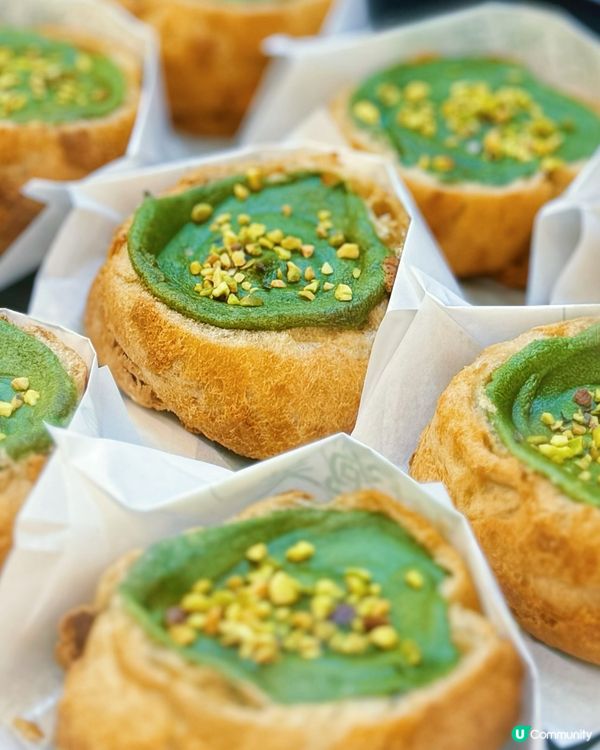 西樹泡芙情人節限定口味💖仲有人氣熱食爆漿開心果泡芙！