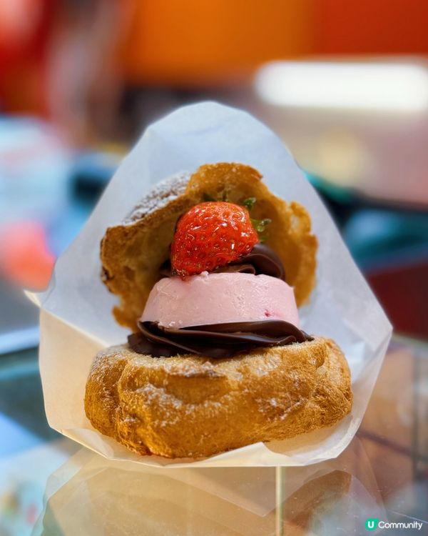 西樹泡芙情人節限定口味💖仲有人氣熱食爆漿開心果泡芙！