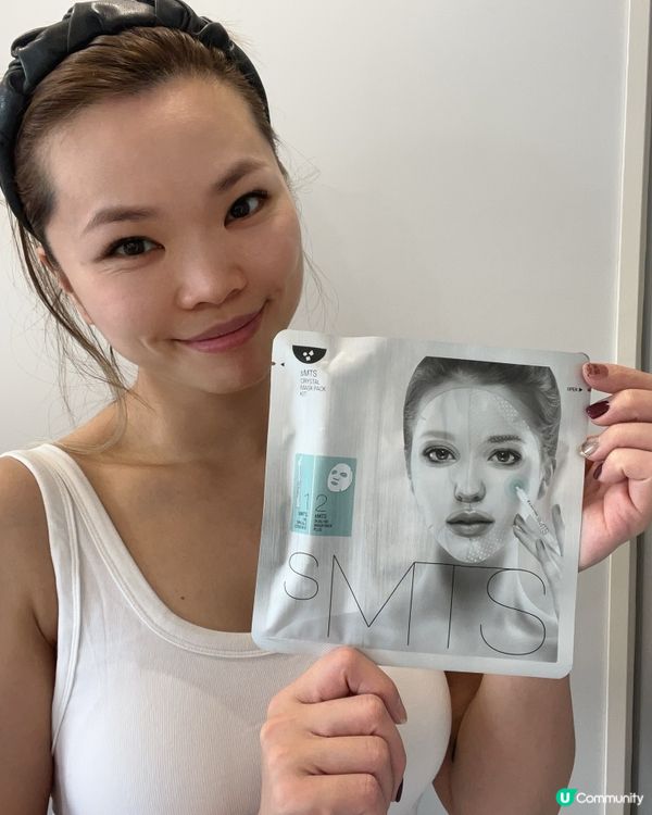 水光粒子面膜敷完勁水潤