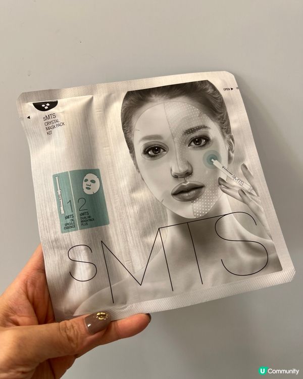 水光粒子面膜敷完勁水潤