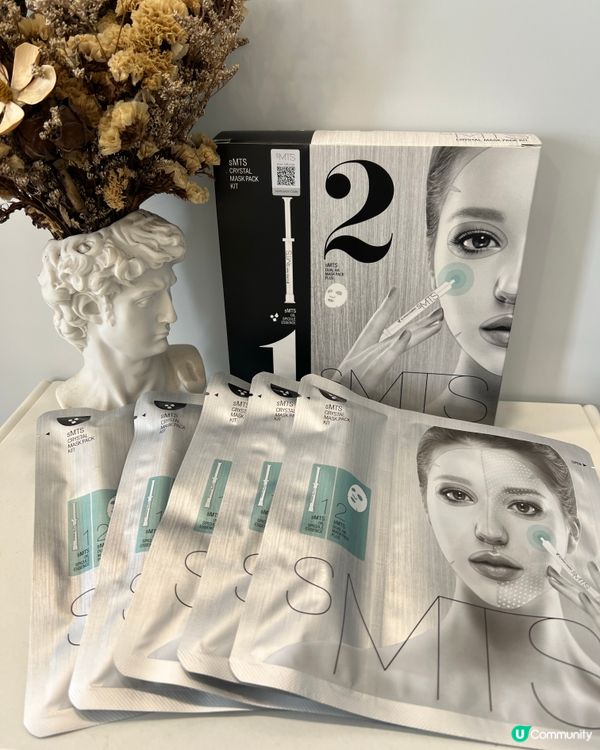 水光粒子面膜敷完勁水潤