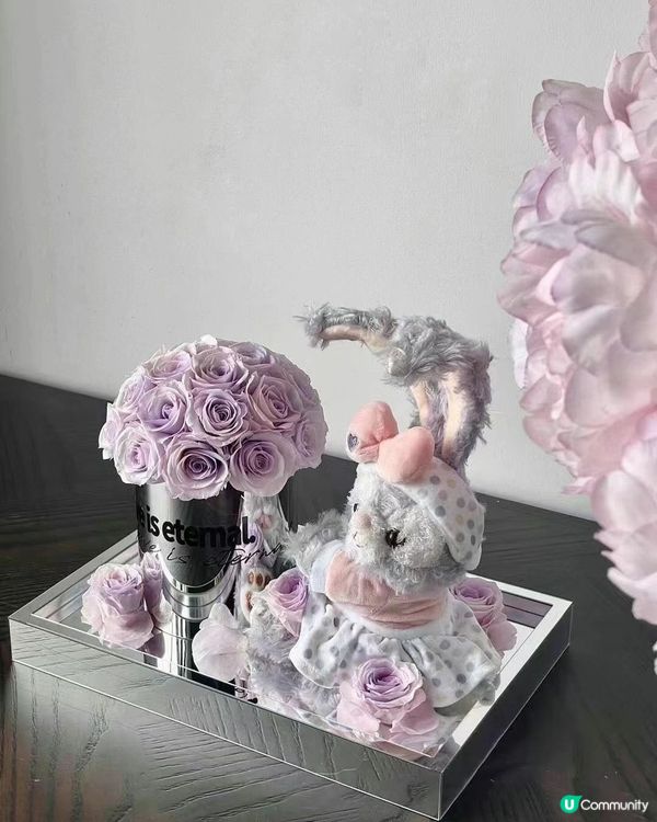 La Bu Bu 保鮮花公仔｜最佳情人節禮物💓