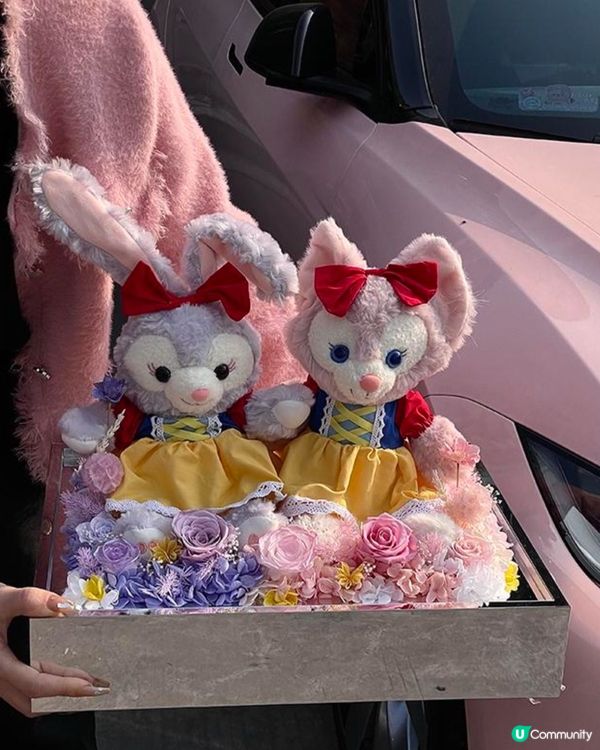 La Bu Bu 保鮮花公仔｜最佳情人節禮物💓