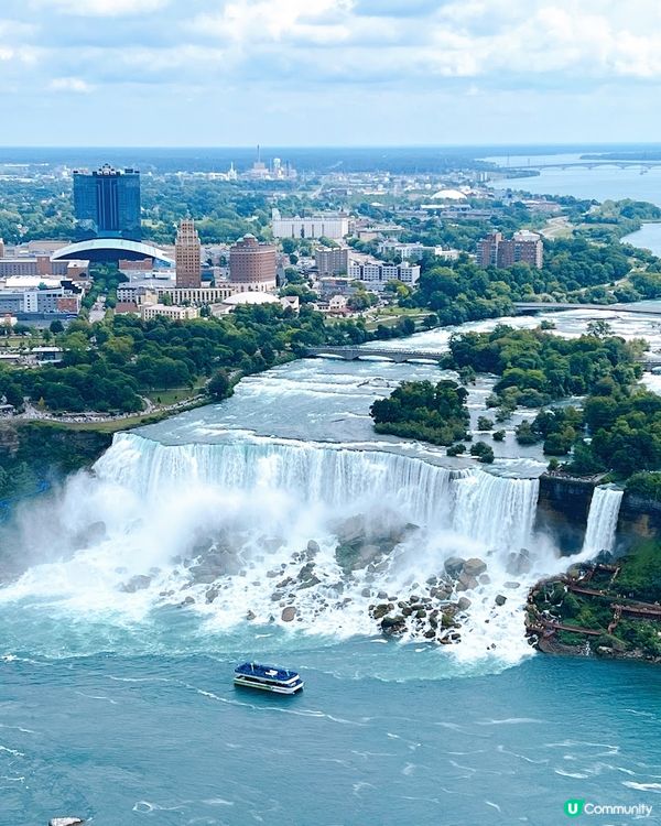 【加拿大-Ontario】尼亞加拉瀑布全景│Skylon Tower│觀瀑塔