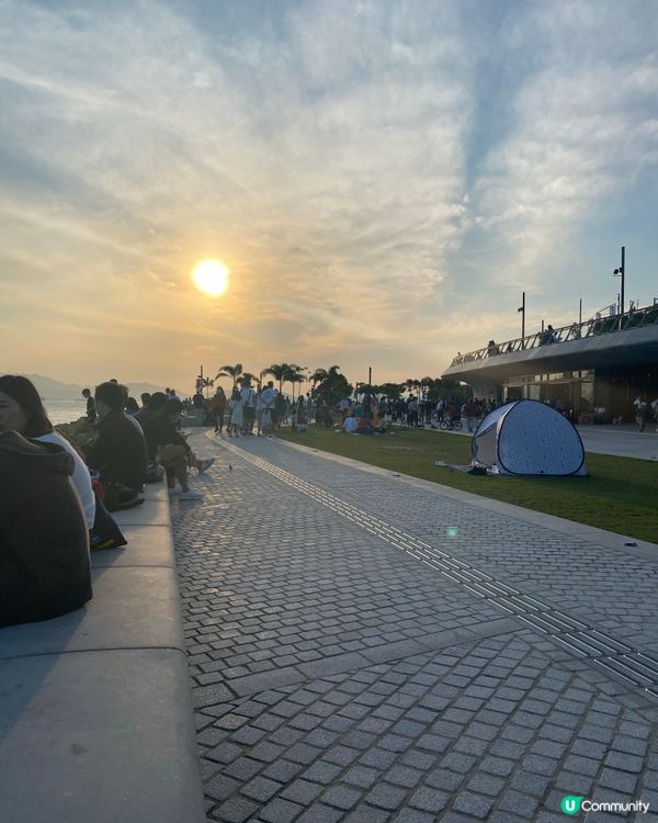 西九真係好靚🧡🧡