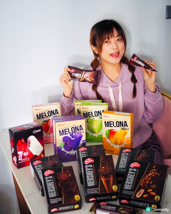韓國Melona 的雪條系列