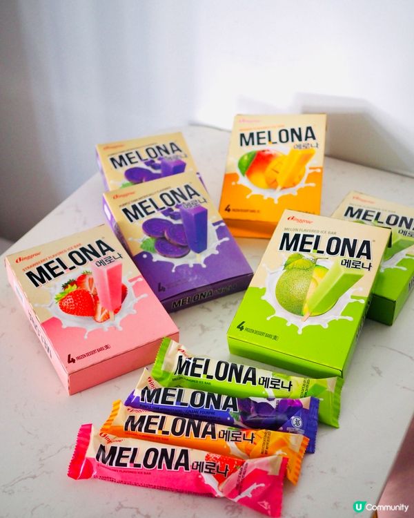 韓國Melona 的雪條系列