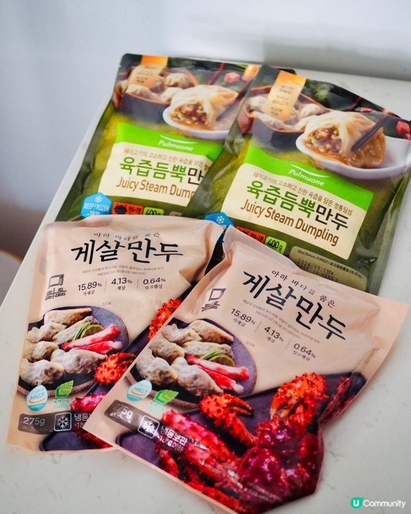 急凍韓國小籠包餃子