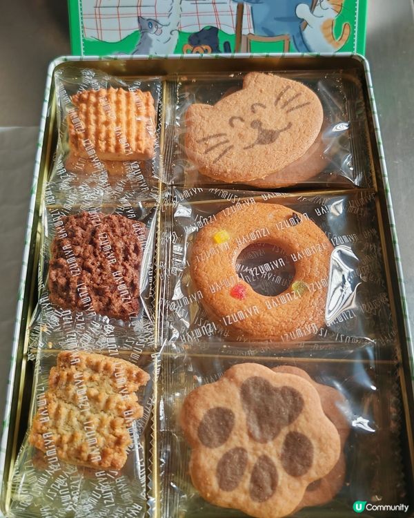 超打卡嘅日本曲奇餅,個罐仲要靚靚,曲奇餅獨立包裝亦都有動物造...