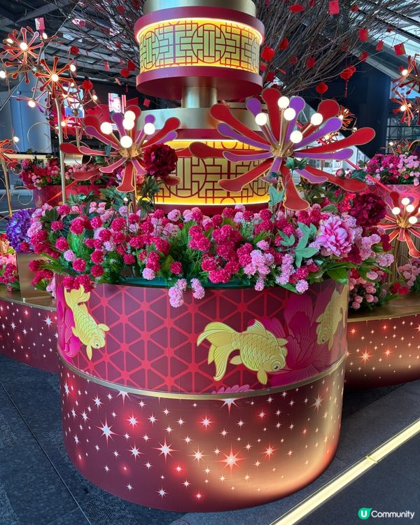 (新年2025) 中環匯豐銀行總行新年佈置