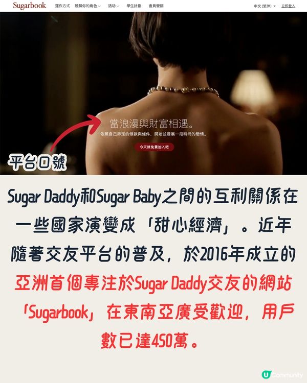 香港Sugar Daddy密度高係亞洲之最⁉️「甜心經濟」可行嗎🤨
