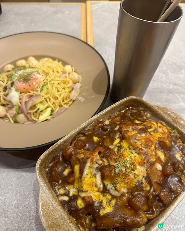 ## 尖沙咀咖哩豬扒焗飯🤤